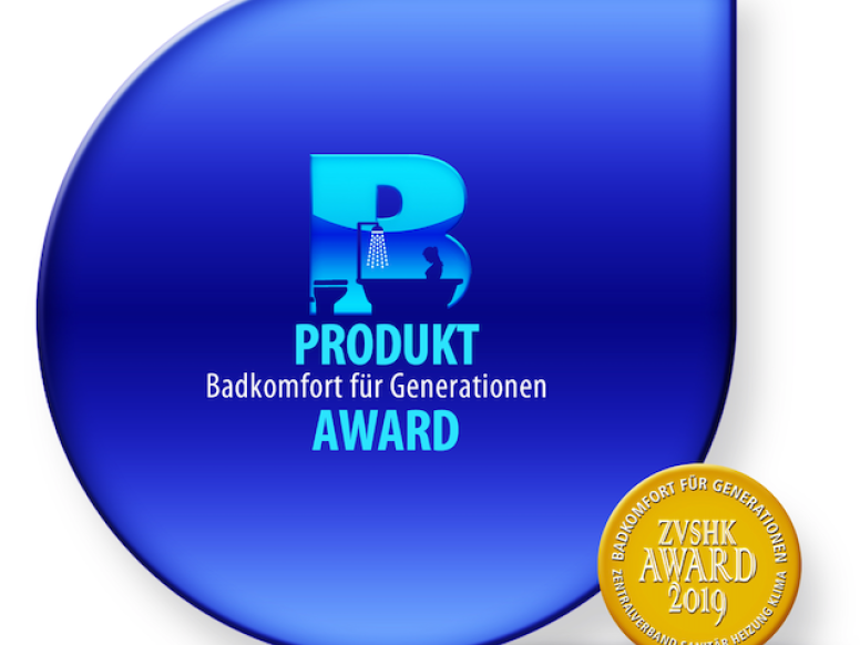 ZVSHK Product Award "Badkamercomfort voor generaties" 2019