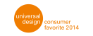 universal design award: consumer favourite 2014