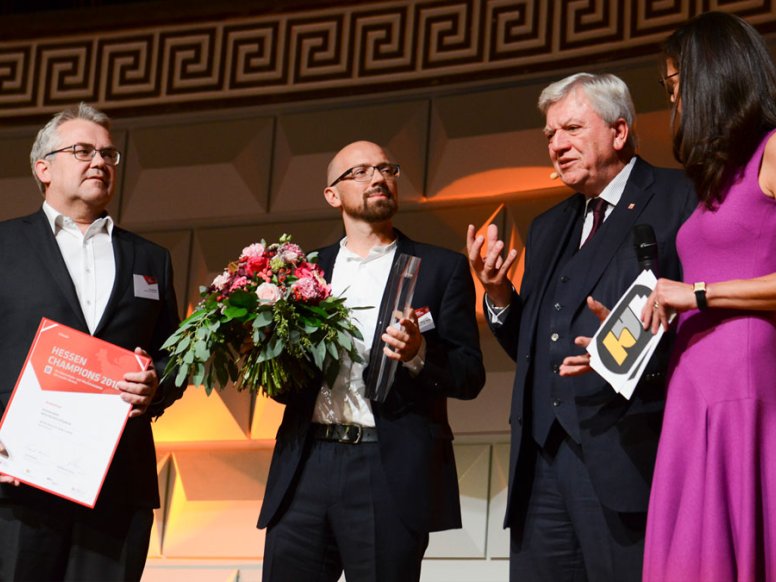 HEWI podczas ceremonii wręczenia nagród Hessen Champions