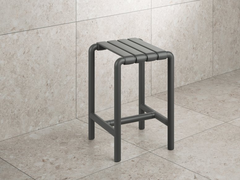 Stool in grey