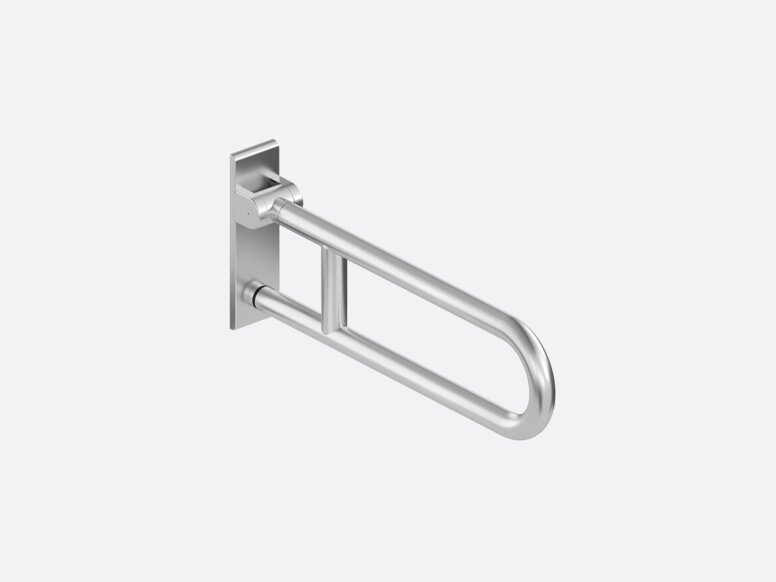 Hinged support handle